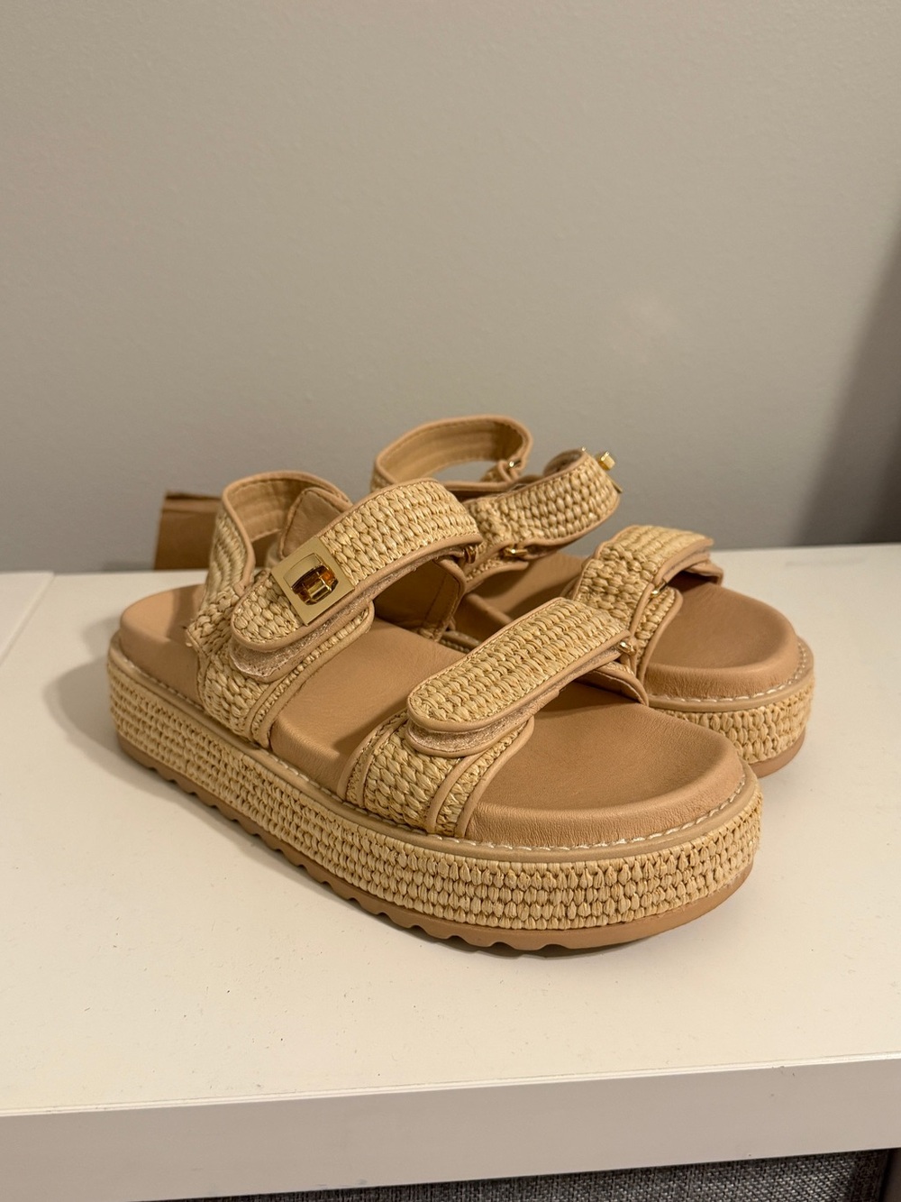 Women's Steve Madden Rattan Sandals